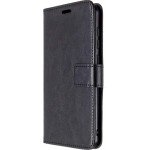 Black Book Case Flip with Strap For Nokia 9 PureView TA-1094 Slim Fit Look